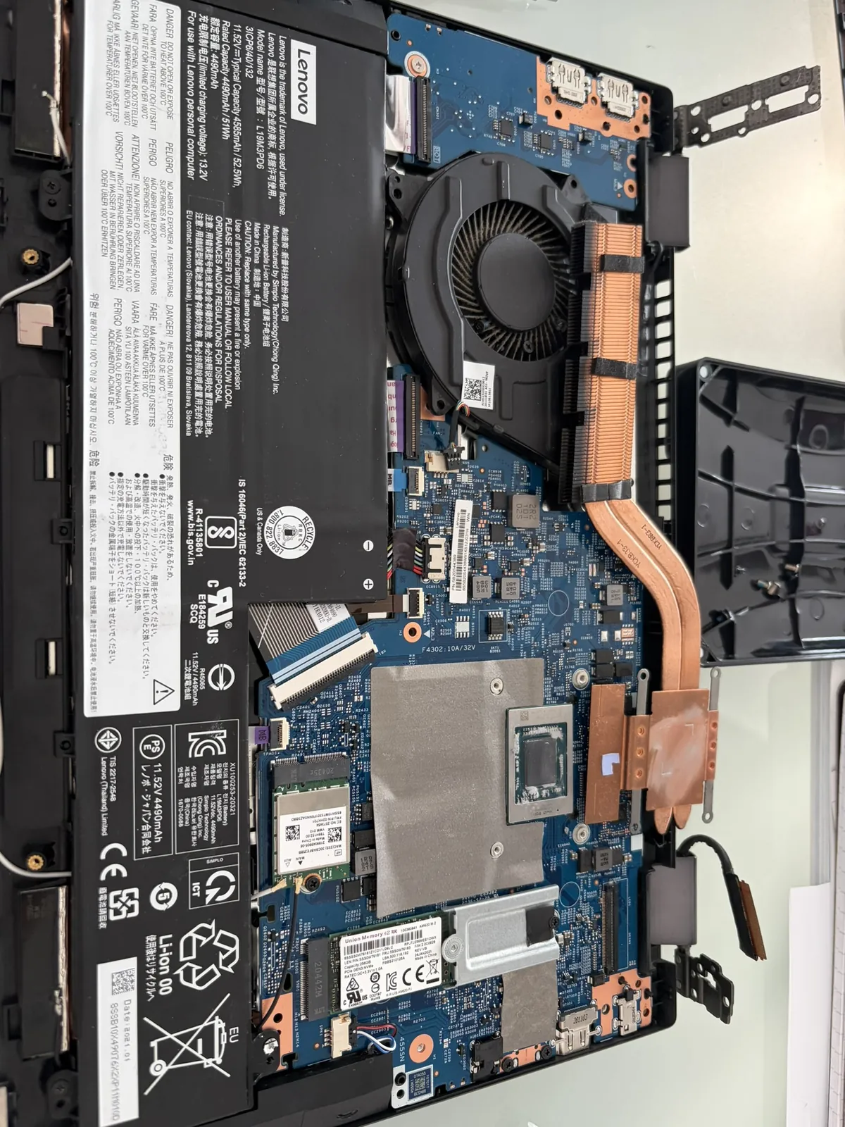 Diagnostika notebooku před opravou